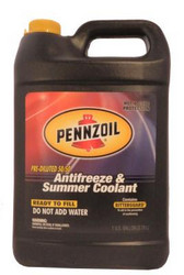 Pennzoil Antifreeze AND SUMMER Coolant 50/50 PRedILUTED 3,78. |  071611915328  , 