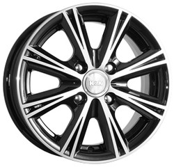 Rapid RAPID   (KC535) 5.5X14 4/100 ET43 d60.1 /black/ [r7145]R7145  , .   -  www.rsauto24.ru