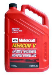     : Ford Motorcraft Mercon V AutoMatic Transmission AND Power Steering Fluid   , .  |  XT55QM
